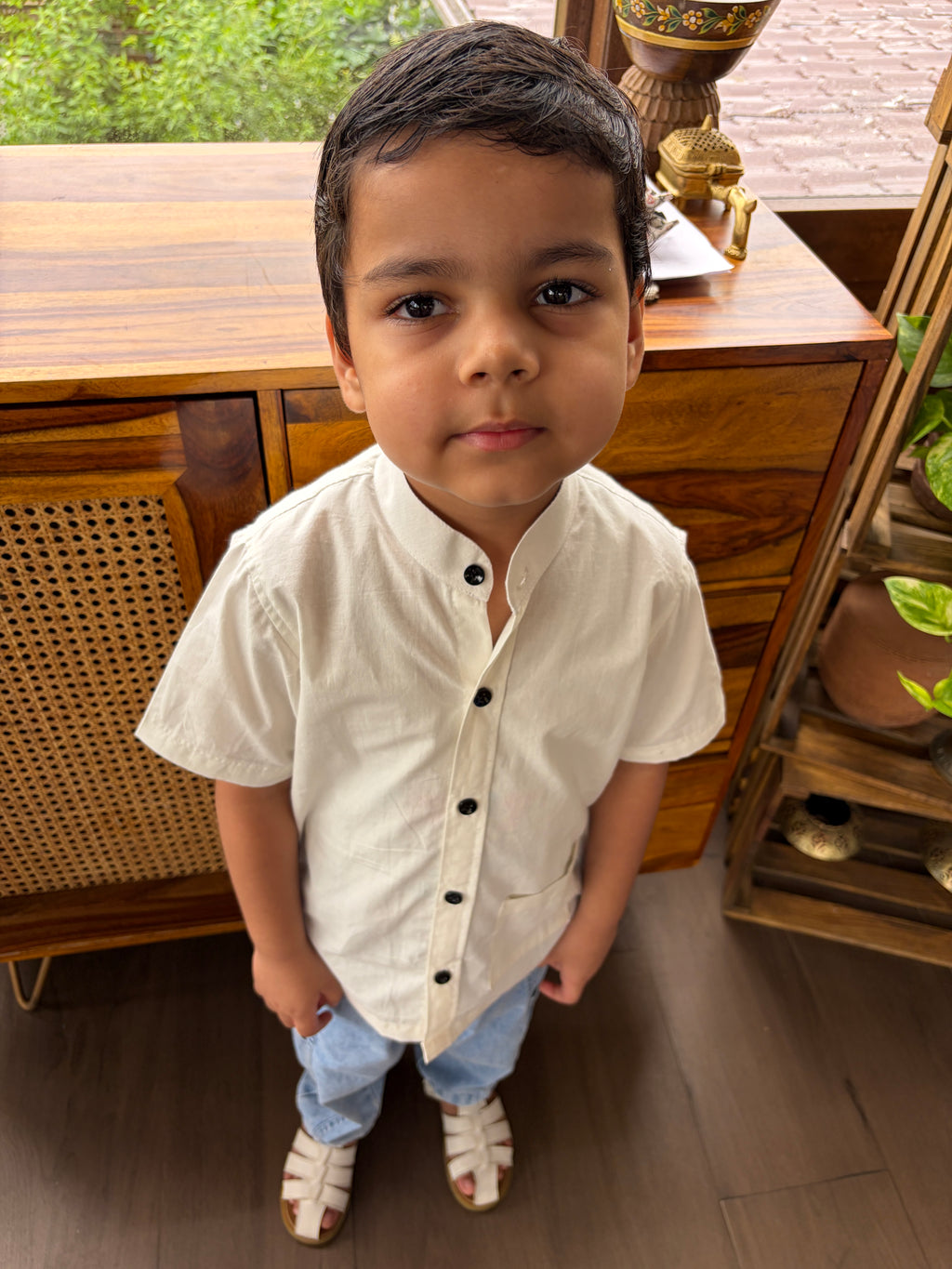 Classic White Cotton Shirt