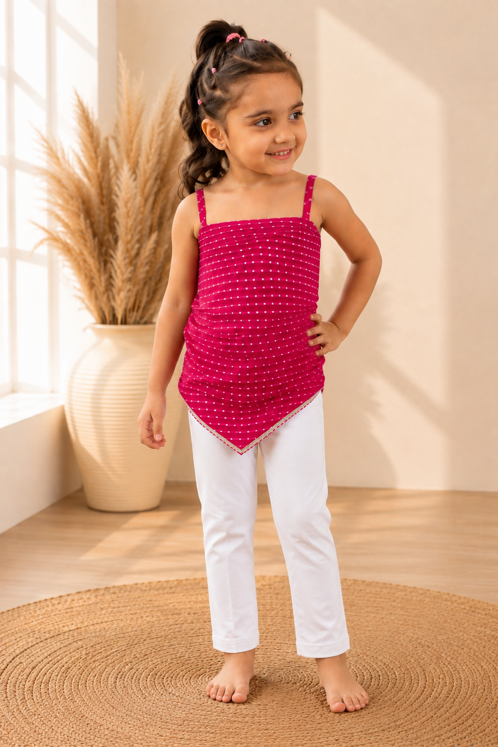 Leher Scarf Top