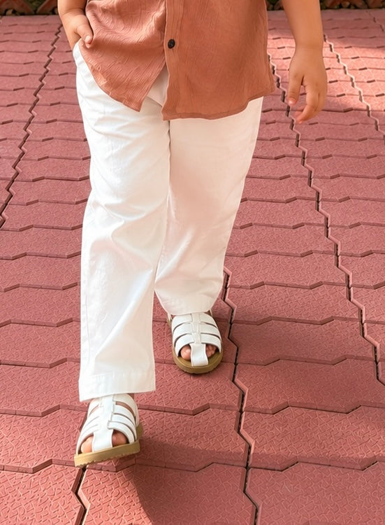 Classic White Trouser