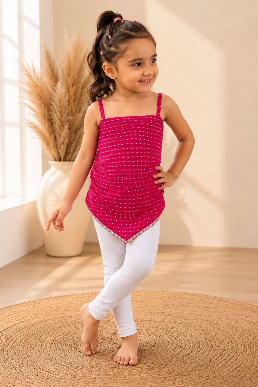 Leher Scarf Top
