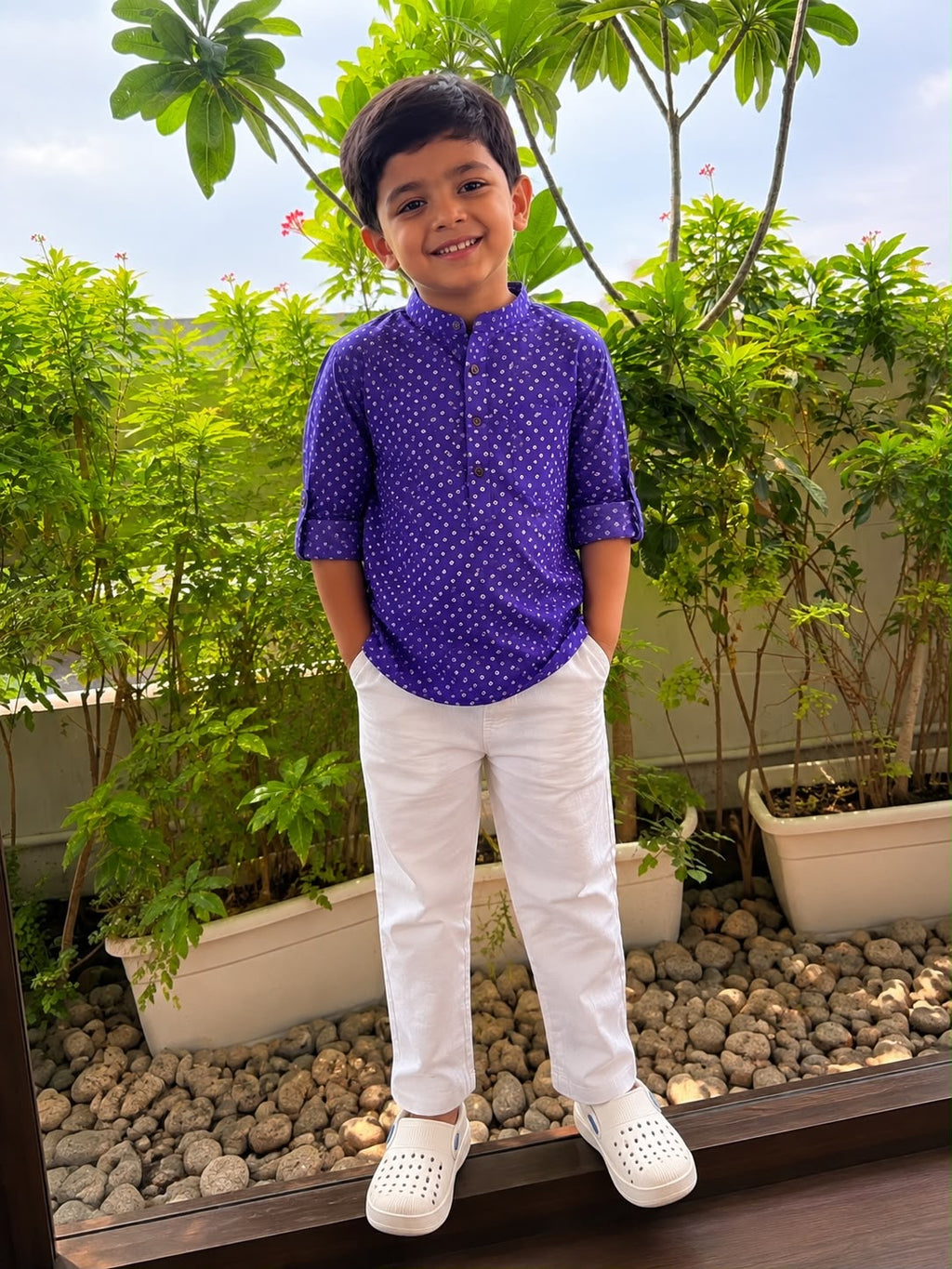 Rang Kurta Shirt- Boys