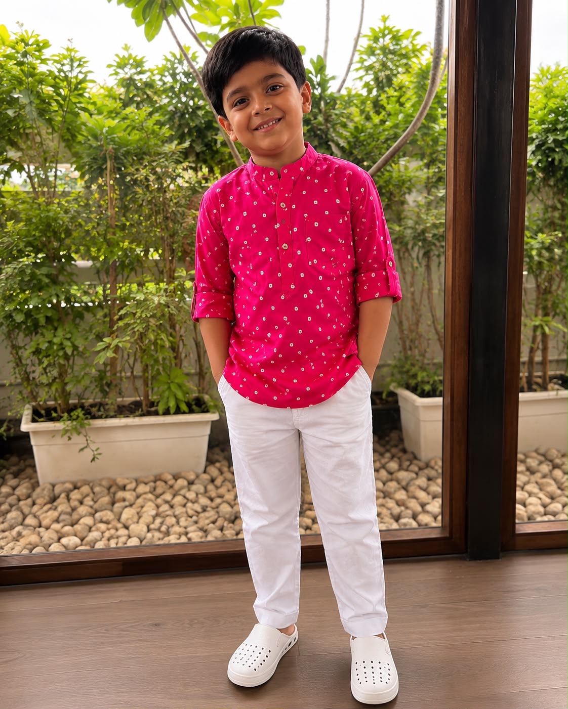 Rang Kurta Shirt- Boys