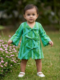 Green Stripes & Bows