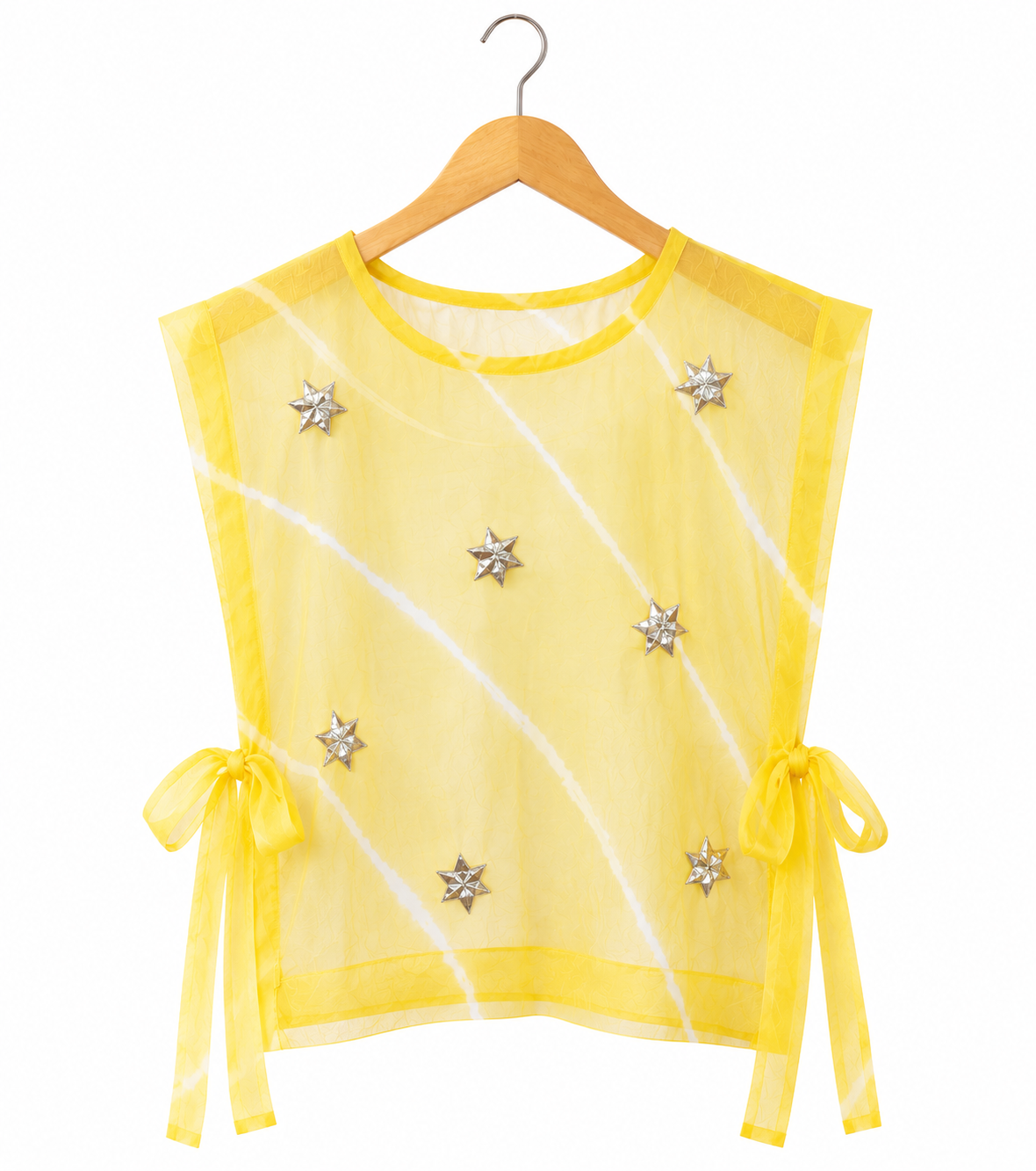 Rang Overlay Organza Top