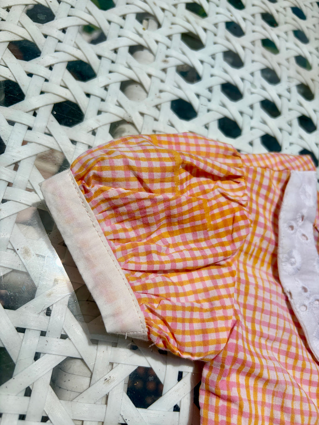 Honey Gingham Top