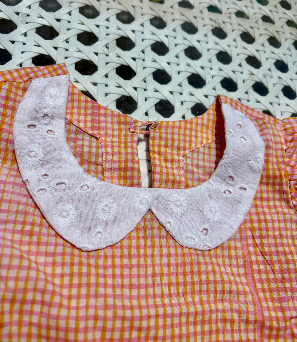 Honey Gingham Top
