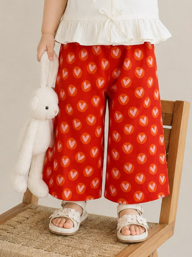Little Heart Straight Fit Trouser