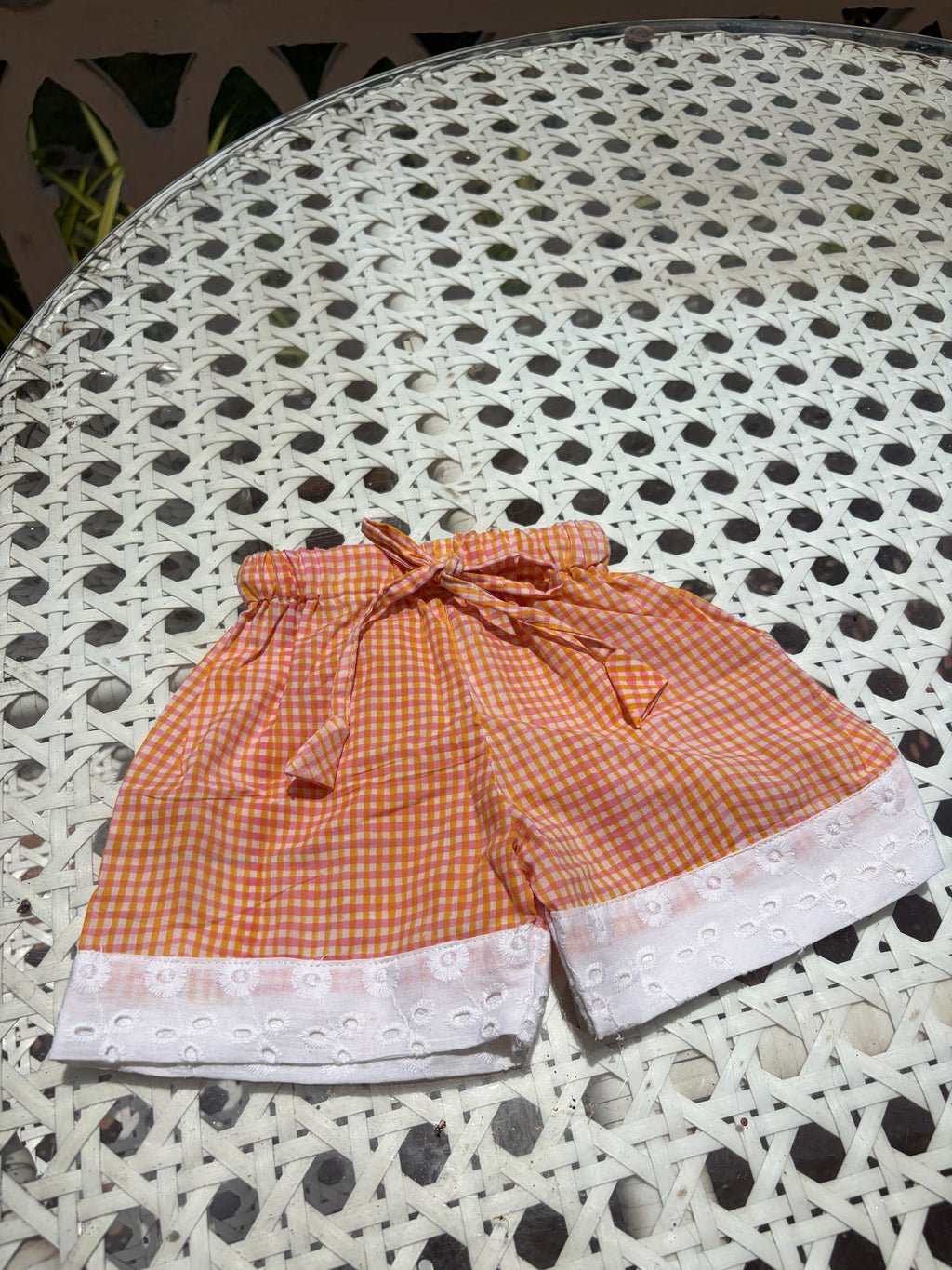 Honey Gingham Shorts